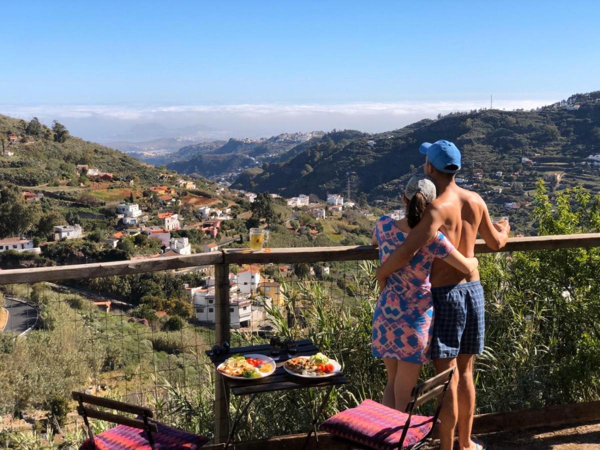 Casa Rural Con Bonitas Vistas Teror Esterno foto