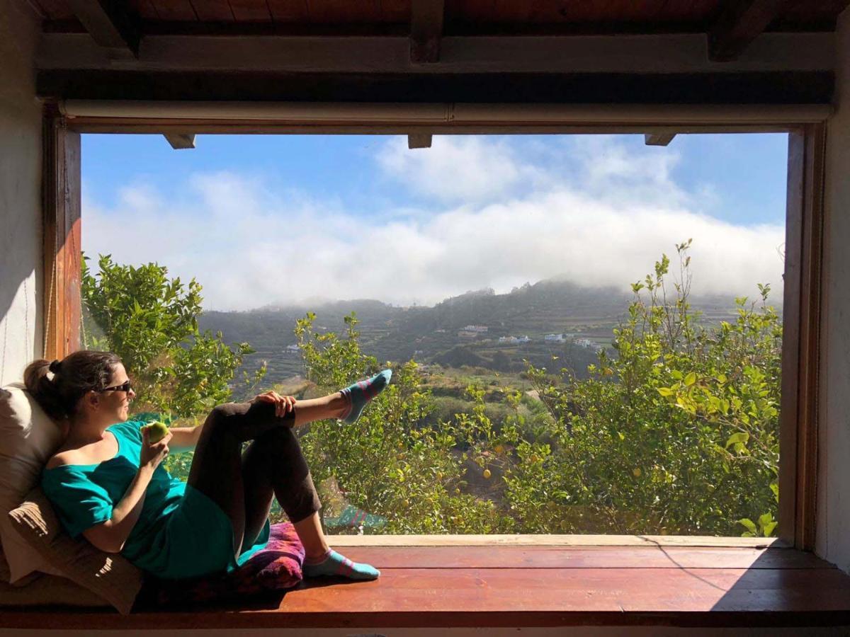 Casa Rural Con Bonitas Vistas Teror Esterno foto